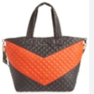 MZ Wallace Large Metro Tote Deluxe, Magnet Flame Chevron